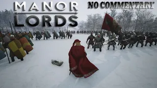 Manor Lords No Commentary Gameplay