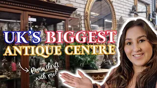 THRIFT with me at the UK's BIGGEST antique centre!