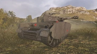 WoT 0.9.6: Pz.Kpfw. IV Ausf. H Pool's, Crucial Contribution, 1655 exp - Cliff