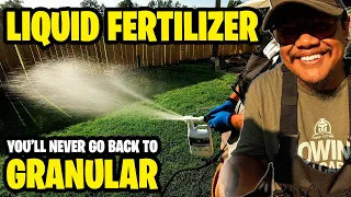 LIQUID FERTILIZER - How to apply for beginners - You'll never go back to Granular 😳