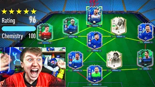 WORLDS FIRST 196 RATED FUT DRAFT!!! - FIFA 22