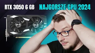 Paździerz Roku! Test GeForce RTX 3050 6 GB