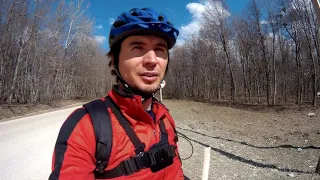 В ГОРЫ НА ВЕЛОСИПЕДЕ. Спонтанный маршрут к смотровой площадке.