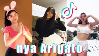 nya Arigato (Tokyo - Leat'eq) Dance Challenge - Best TikTok Dances Compilation 2021