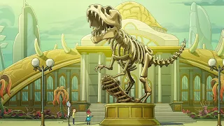 Skateboarding Dinosaurs - Rick and Morty