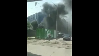 Пожар в Харькове 17.05.21