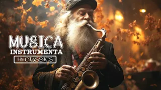 80s CLASSICS  MUSICA INSTRUMENTAL, BOLEROS DE ORO - ROMANTICAS DE JUAN GABRIEL- SAXO ELEGANTE