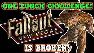 Fallout New Vegas IS A PERFECTLY BALANCED GAME WITH NO EXPLOITS - Excluding One Punch Only Challenge