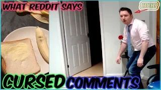 Best of r/Cursed Comments | Watch me eat a Banana & Egg Sandwich, HUH??