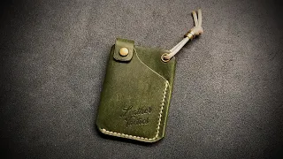 Making An EDC Prodigy Leather Wallet