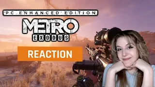 My reaction to the Metro Exodus Enhanced Official Trailer | GAMEDAME REACTS