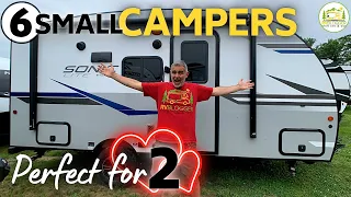 6 Small Campers for Two People