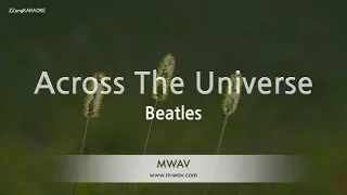 Beatles-Across The Universe (Karaoke Version)