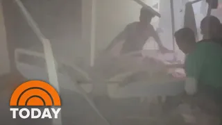 Israeli forces storm a hospital in Gaza sheltering Palestinians