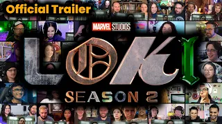 Loki Season 2 - Official Trailer | REACTION MASHUP | Kang The Conqueror - Disney+ - Marvel Studios’