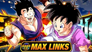 WHY ARE THEY SO GOOD?? LEVEL 10 LINKS 100% RAINBOW STAR EZA GOHAN & VIDEL! (DBZ: Dokkan Battle)