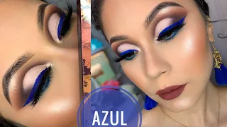 MAQUILLAJE  NEUTRO CON DELINEADO AZUL 💙 2020 coastal scents