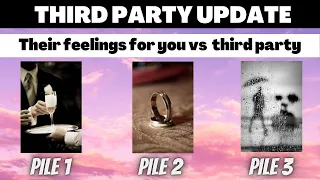 THIRD PARTY SITUATION💔YOU VS THEM 💌PICK A CARD|HOW DO THEY FEEL ABOUT YOU?TAROT #pickacard#pickapile