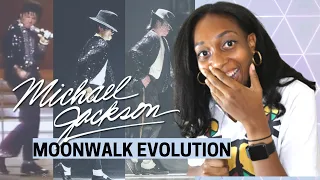 Did Michael Jackson's MOONWALK change through the years? Moonwalk Evolution | mjfangirl reaction