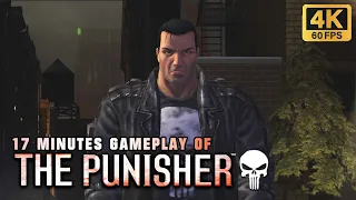 17 Minutes Gameplay Of The Punisher (2004) 🔥🔥 | PC Gameplay | 4K