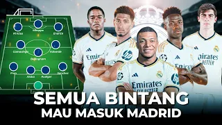 Sengaja Nunggu Pemain Gratisan demi Membangun Galaticos 3 Lebih Murah! Prediksi Starting Real Madrid