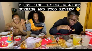 FIRST TIME TRYING JOLLIBEE MUKANG AND FOOD REVIEW #Jollibee #Mukbang #FoodReview