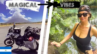 Nicaragua's Hidden GEMS...  [Vlog 71] Motorcycle touring travel diary... Ometepe Island
