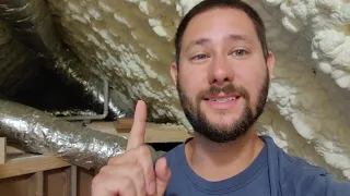 Spray Foam Insulation and Standard Insulation HVAC Basics #foaminsulation #hvac #sprayfoam