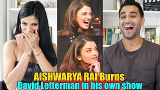 AISHWARYA RAI Burns David Letterman in his own show | Aishwarya Rai interview REACTION!!