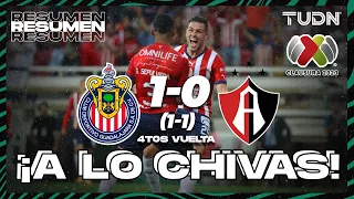 Resumen y goles | Chivas 1 (1)-(1) 0 Atlas | CL2023 - 4tos | TUDN