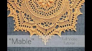 "Mable" Video Tutorial {Master Class} -- Pattern by Grace Fearon