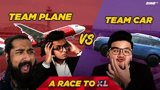 PLANE vs. CAR: Which is Faster to KL?