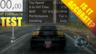 0 to 100 Time in NFS: The Run! Is it accurate? You'll be surprised!