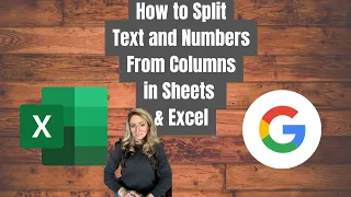 Split text or numbers from columns with text to columns
