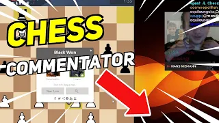 Daily Chess Highlights: CHESS COMMENTATOR SLIPS UP