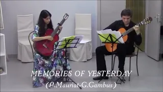 2018 Memories of yesterday (P.Mauriat - G.Gambus)