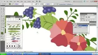 Sutterstock - работы на экзамен - векторные цветы - 3