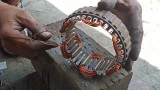 Paano nga ba mag rewind ng stator ( tutorial).