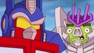 Angry Birds Transformers! Двойная награда! Энгри Бердс Трансформеры! Серия 11