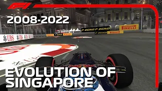 Evolution Of Singapore F1 2008 - 2022