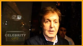 Paul McCartney turned away at Grammy party - Hollywood TV