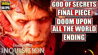 Dragon Age Inquisition Ending [The Knights Tomb - God of Secrets - Final Piece] Gameplay Walkthrough