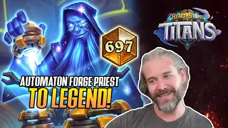 (Hearthstone) Automaton Forge Priest To LEGEND!