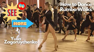 Yulia Zagoruychenko - How to dance rumba walks | Shining Star Cup 2023