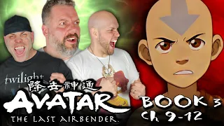 First time watching Avatar The Last Airbender reaction Book 3 chapters 9-12