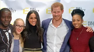 Meghan and Harry’s first joint appearance after wedding announcement