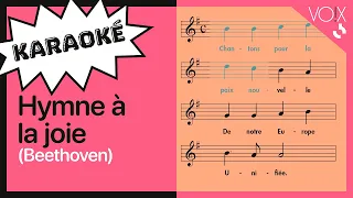 Chanter "L'Hymne à la joie" en français
