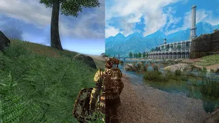 [4K] TESIV Oblivion Vanilla VS Remastered | Ultra Modded 200+Mods | Raytracing Beyond all limits