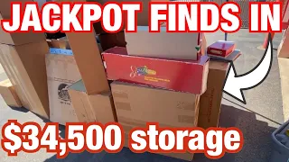 MAJOR JACKPOT IN $34,500 STORAGE UNIT ~ REAL LIFE STORAGE WARS ~ bought an abandoned storage unit