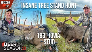 183” Archery Kill From A Tree Stand | Two Great November Bucks | Deer Season 23